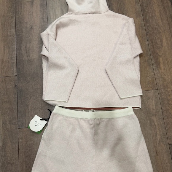 NWT Set Kate Spade X Target Strawberry Sweater Knit Hoodie & Shorts Set Size L - Picture 9 of 10